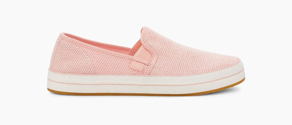 Ugg Bren Slip-On - Womens Sneakers - Rose - NZ (1098SJLGQ)